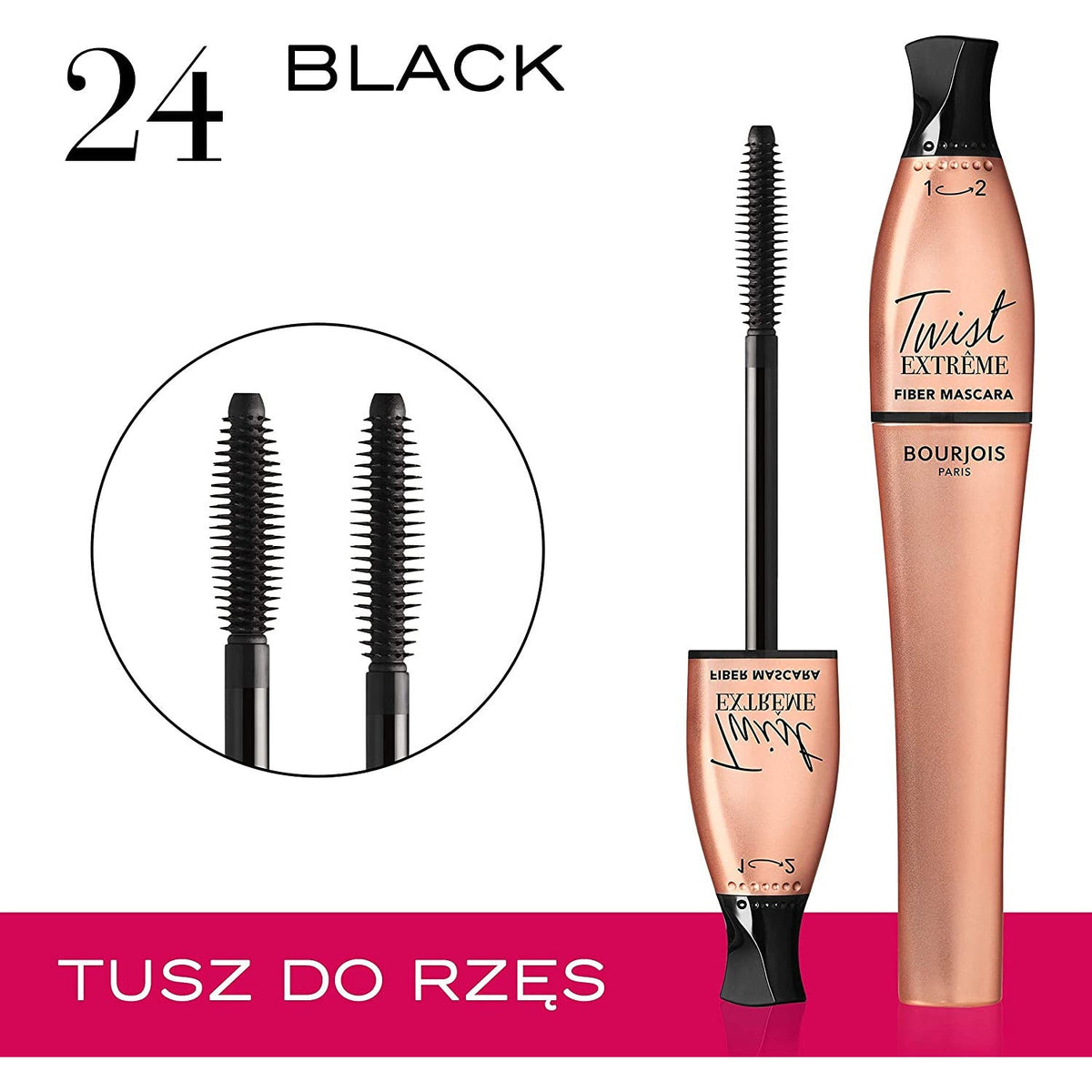 TWIST Extreme fiber mascara - Bourjois