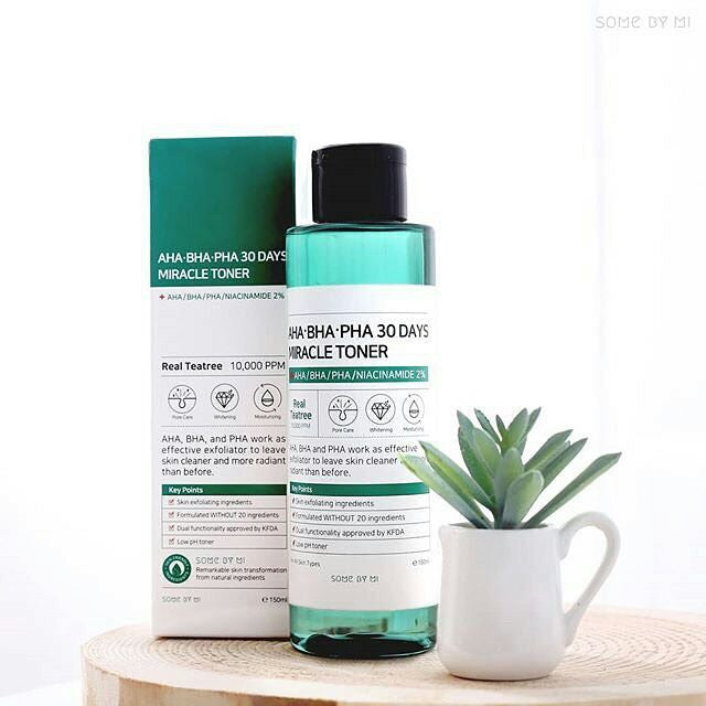 AHA,BHA,PHA 30 Days Miracle Toner
