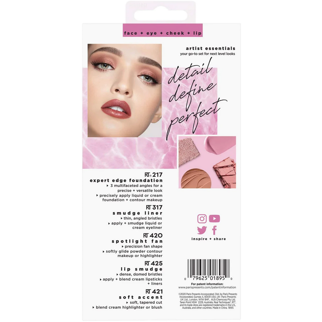 Real Techniques Artist Essentials Makeup Brush Set