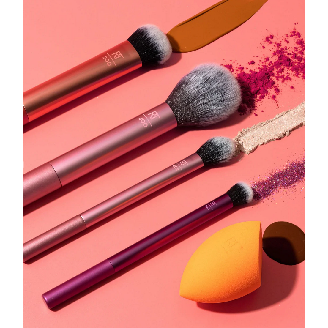Real Techniques Everyday Essentials 5-Piece Makeup Brush Set