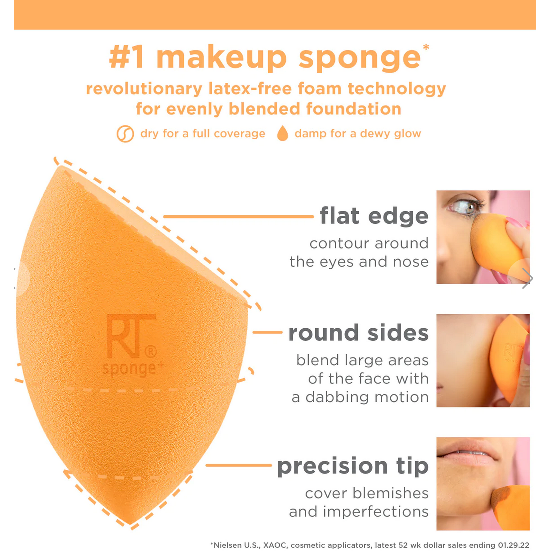 Real Techniques Everyday Essentials 5-Piece Makeup Brush Set