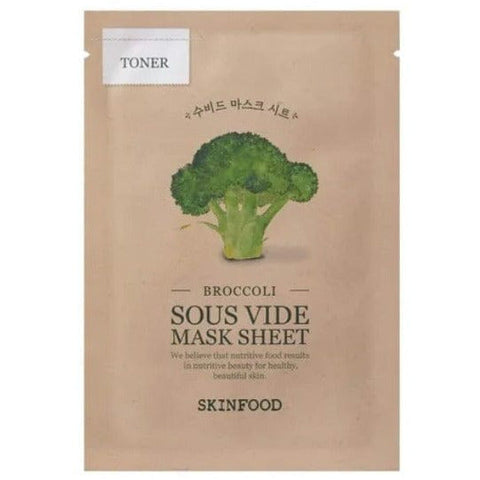 SKINFOOD Broccoli Sous Vide Mask Sheet Multicolour 18g