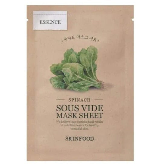 SKINFOOD Spinach Sous Vide Mask Sheet Multicolour 22g