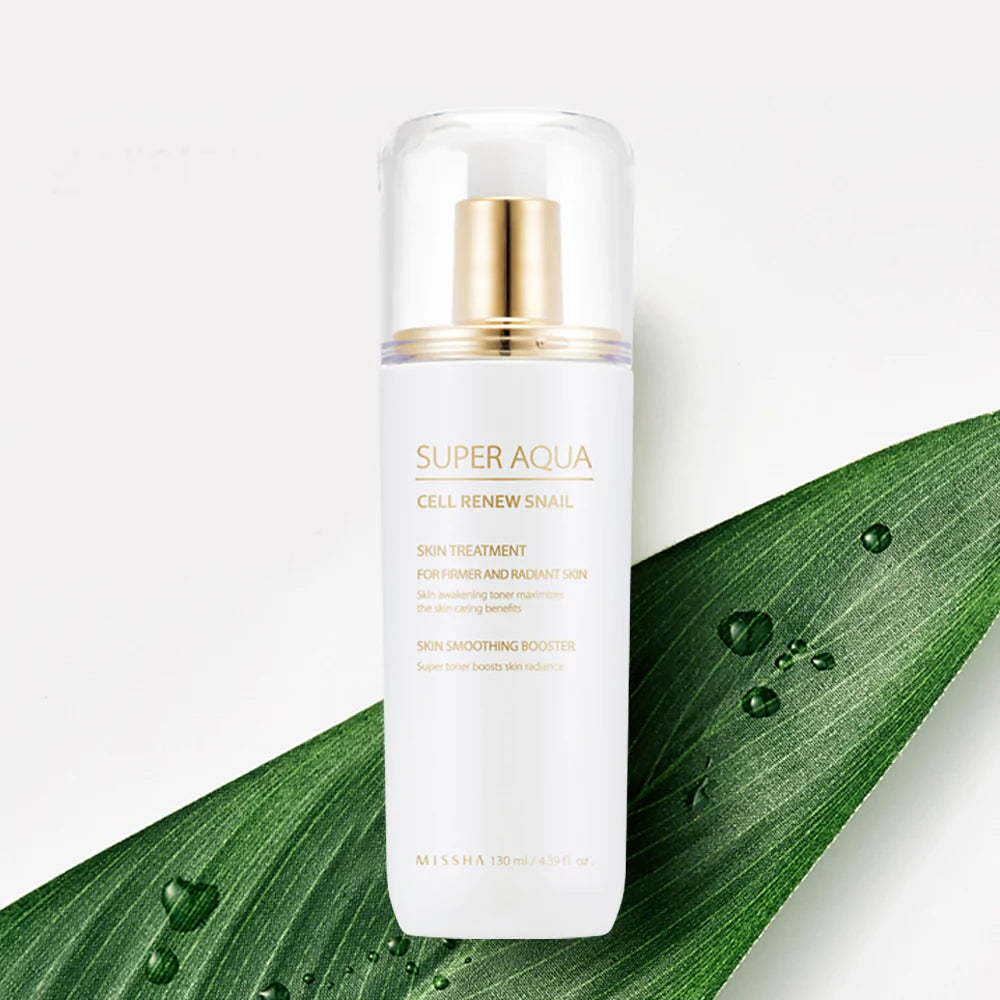 Missha Super Aqua Cell Renew Snail Skin Treatment Fluid